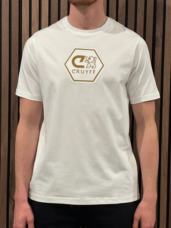 Cruyff Classics - C-Lion Tee - Wit