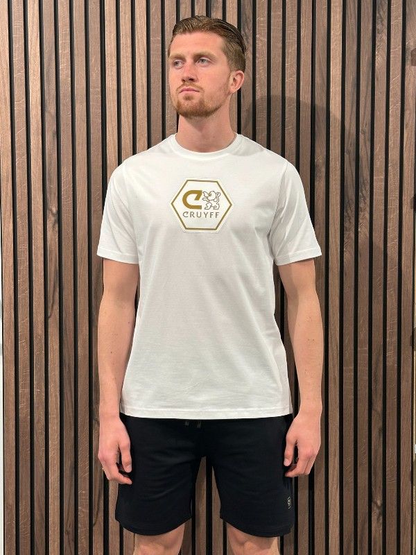 Cruyff Classics - C-Lion Tee - Wit