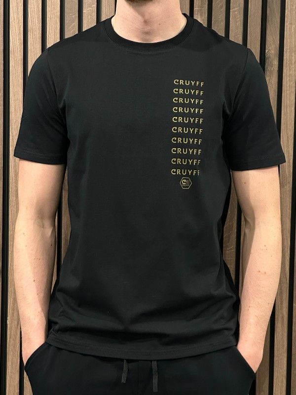 Cruyff Classics - Creditos Tee - Zwart