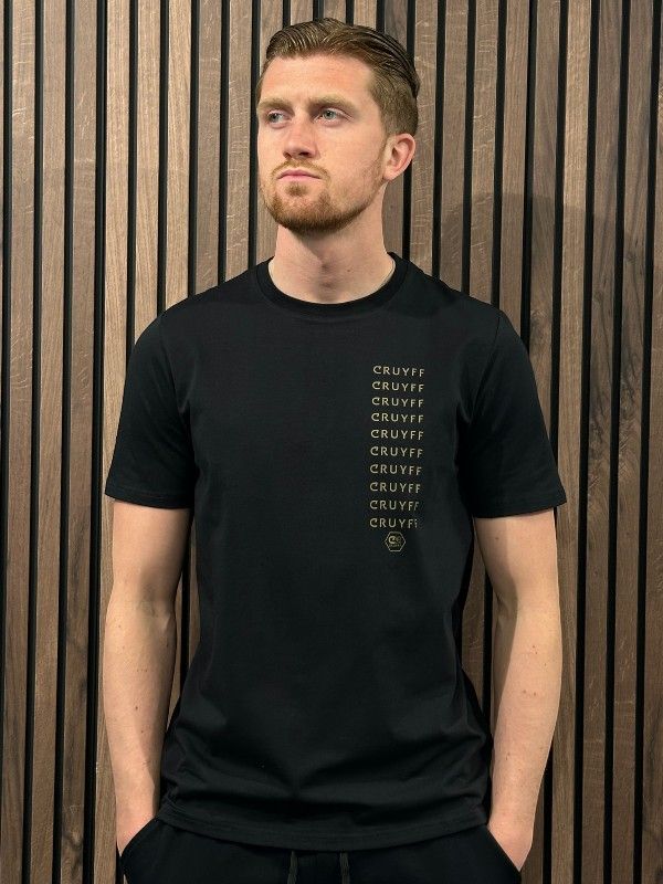 Cruyff Classics - Creditos Tee - Zwart