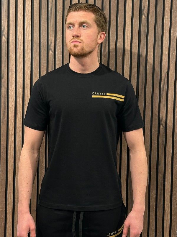 Cruyff Classics - Moraira Tee - Zwart