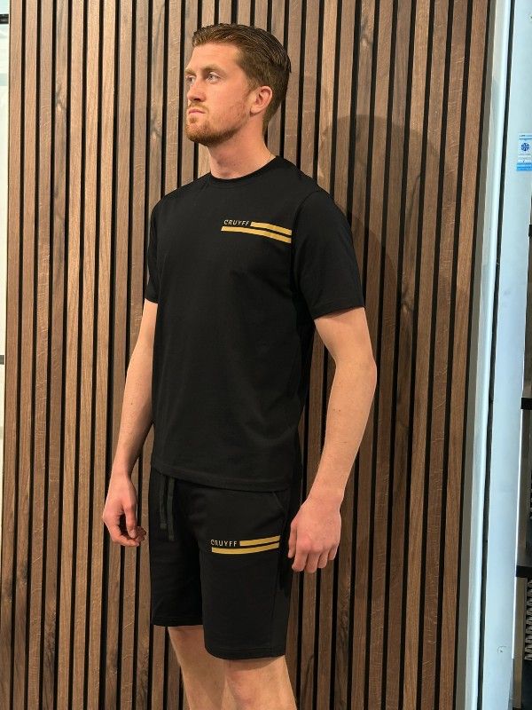 Cruyff Classics - Moraira Tee - Zwart