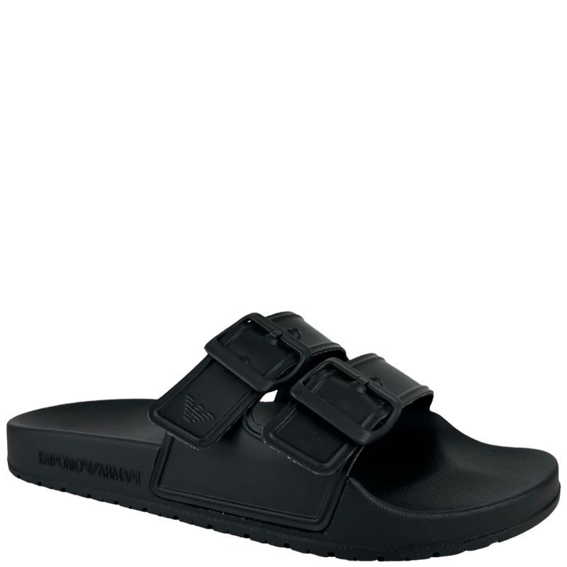 Emporio Armani - Slippers - Zwart