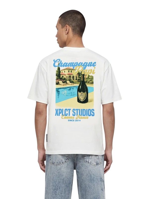 Explicit - Champagne Tee - Wit