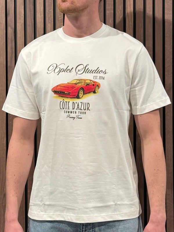 Explicit - Supercar Tee - Wit
