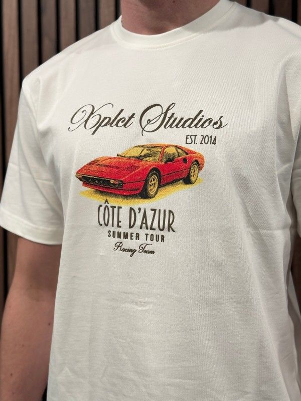 Explicit - Supercar Tee - Wit