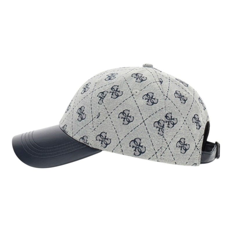 Guess - 4G Jacqaurd Cap - Blauw