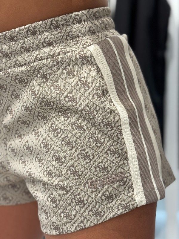 Guess Active - 4G Jacquard Shorts - Beige