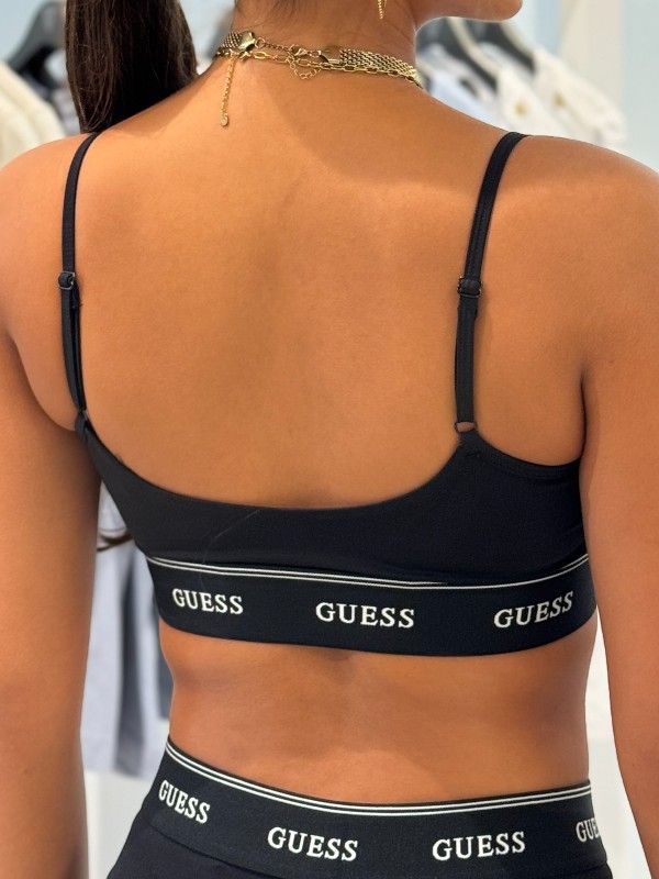 Guess Active - Alba Active Bra Removable Cup - Zwart