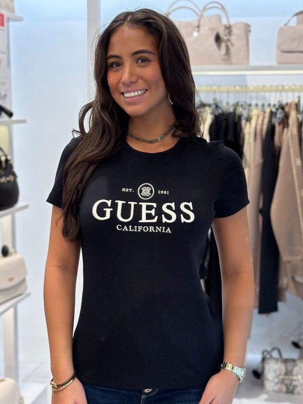 Guess Active - Arabella Cn Ss T-shirt - Zwart
