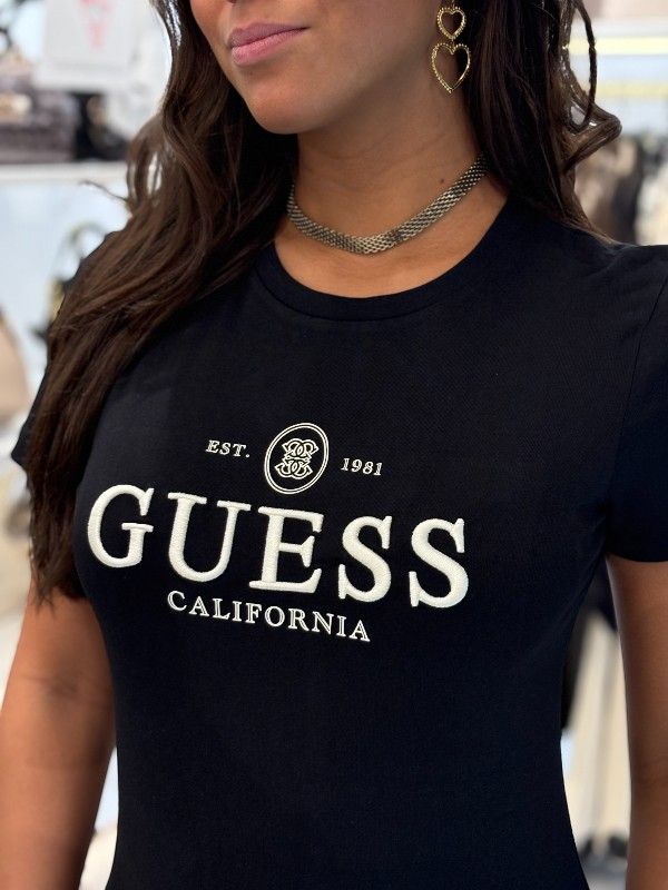 Guess Active - Arabella Cn Ss T-shirt - Zwart