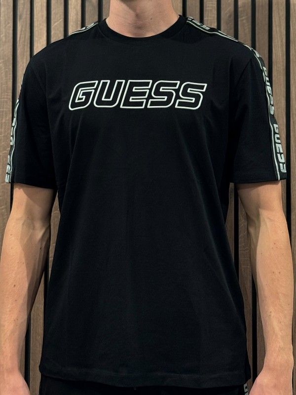 Guess Active - Arlo Cn T-shirt - Zwart