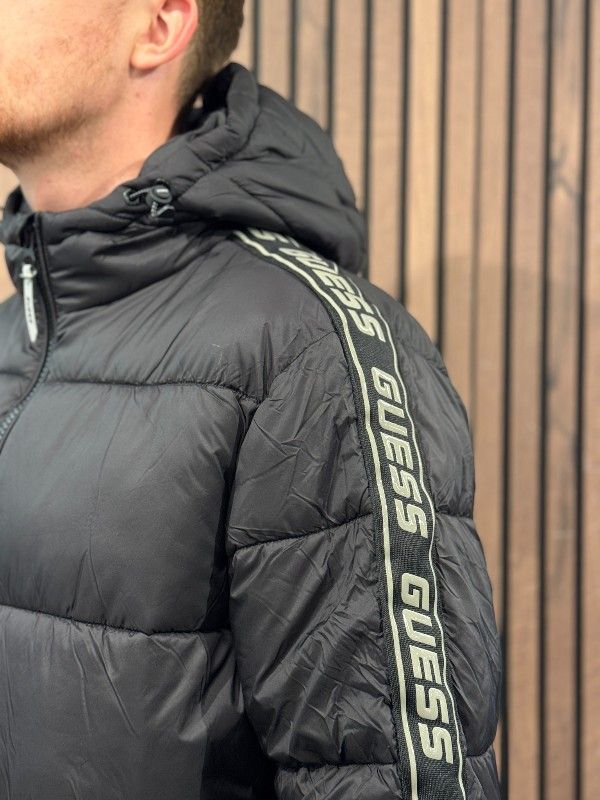 Guess Active - Arlo Padded Jacket - Zwart