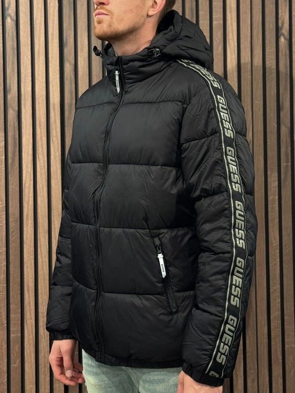 Guess Active - Arlo Padded Jacket - Zwart