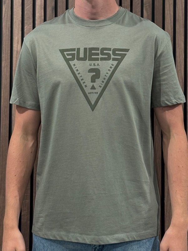 Guess Active - Azha Cn Over T-shirt - Groen