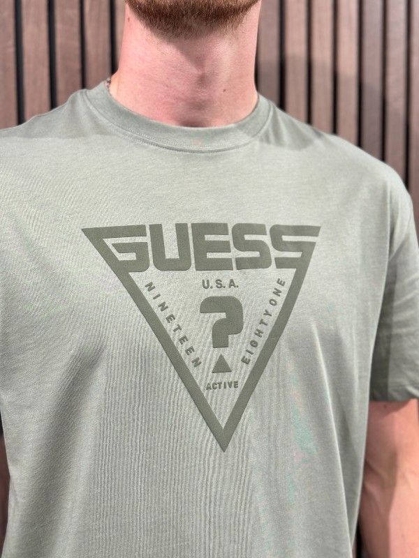 Guess Active - Azha Cn Over T-shirt - Groen