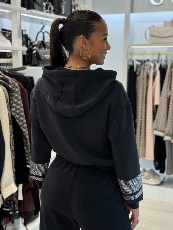 Guess Active - Berthe Hoodie Sweatshirt - Zwart