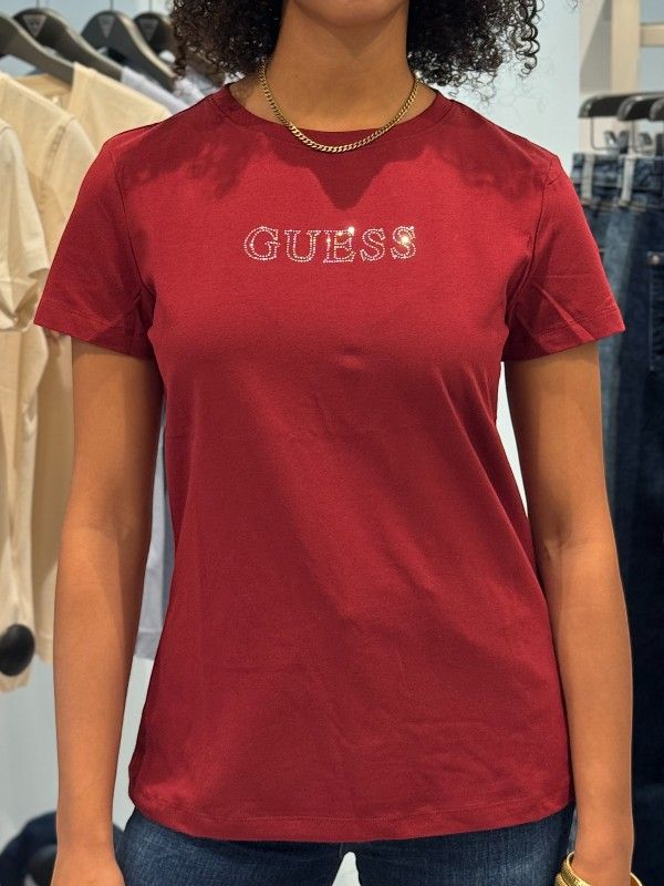 Guess Active - Briana Ss T-shirt - Rood