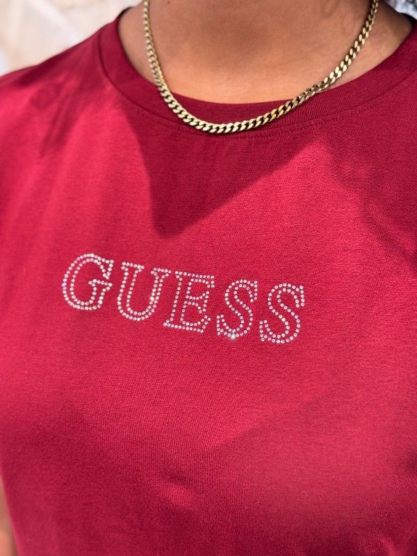 Guess Active - Briana Ss T-shirt - Rood