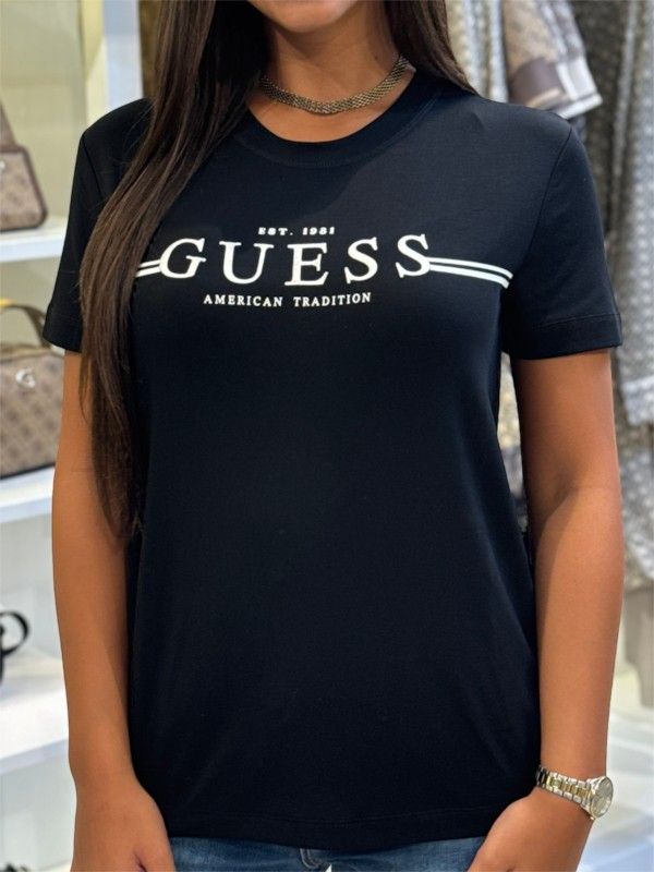Guess Active - Brianna Cn SS T-shirt - Zwart