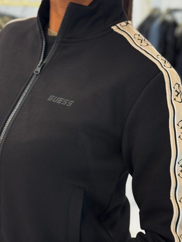Guess Active - Britney Full Zip Sweatshirt - Zwart