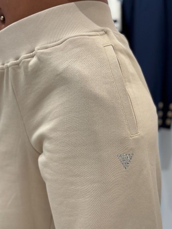 Guess Active - Primula Rhinestones Jogger - Beige
