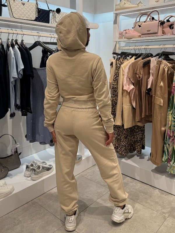 Guess Active - Primula Rhinestones Jogger - Beige
