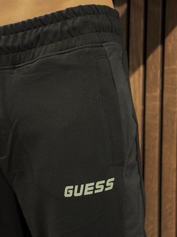 Guess Active - Rubus Cuffed Pant - Zwart