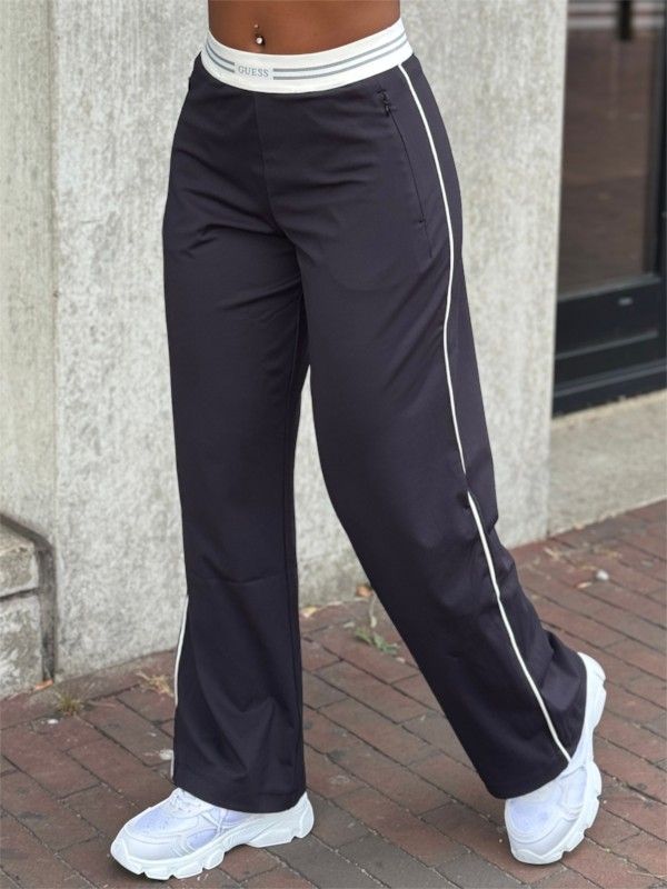 Guess Active - Brunella Wide Leg Pant - Zwart