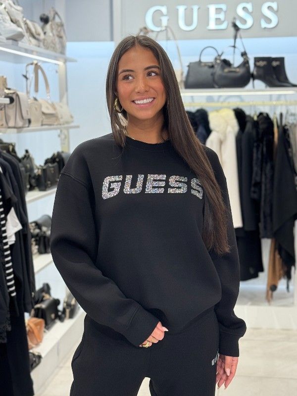 Guess Active - Cecilia Cn Sweatshirt - Zwart