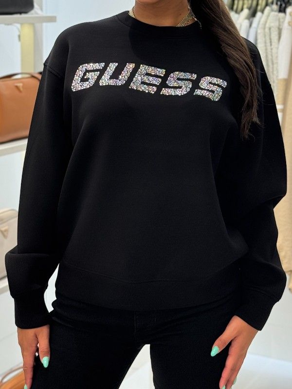 Guess Active - Cecilia Cn Sweatshirt - Zwart