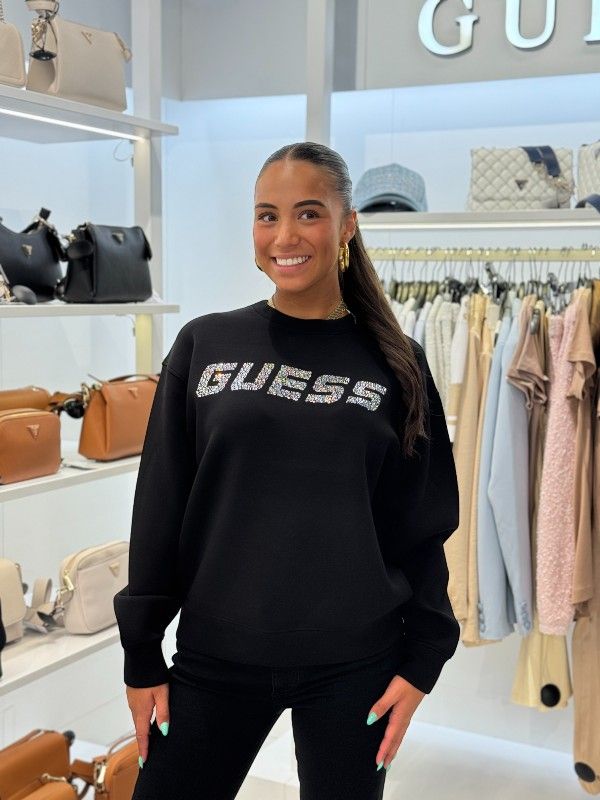 Guess Active - Cecilia Cn Sweatshirt - Zwart