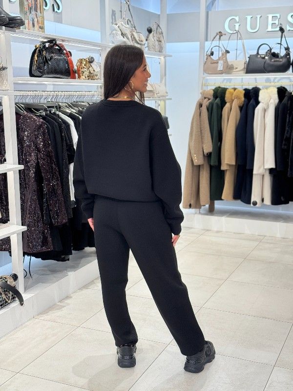 Guess Active - Cecilia Scuba Jogger Pants - Zwart