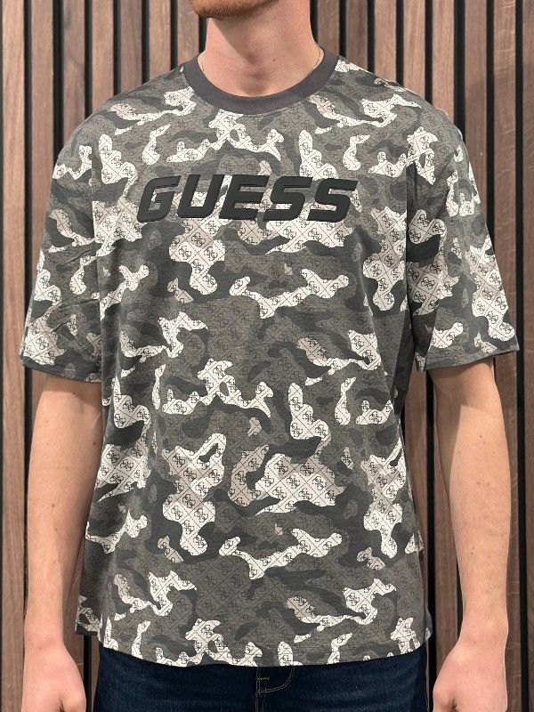 Guess Active - Chayton Cn Ss T-shirt - Grijs