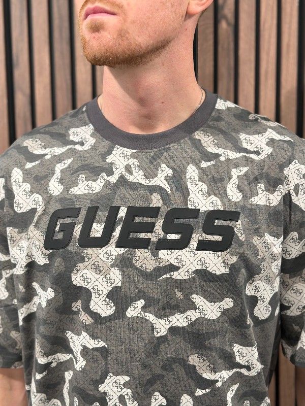 Guess Active - Chayton Cn Ss T-shirt - Grijs