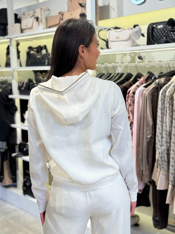 Guess Active - Circe Full Zip Hoodie - Wit