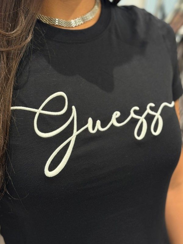 Guess Active - Circe Ss Cn T-shirt - Zwart