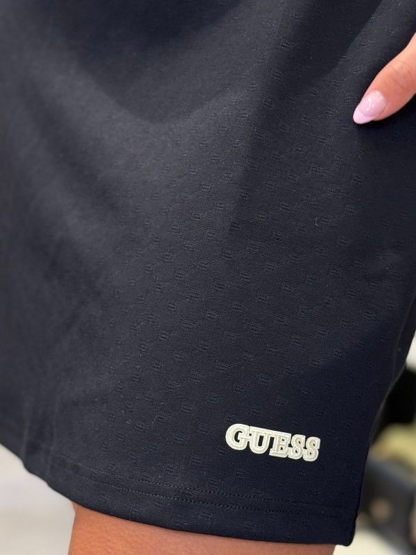 Guess Active - Clara Ss Short Dress - Zwart