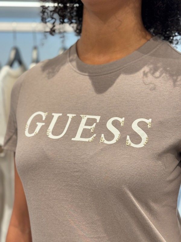 Guess Active - Clelia Ss T-shirt - Beige