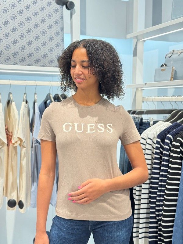Guess Active - Clelia Ss T-shirt - Beige