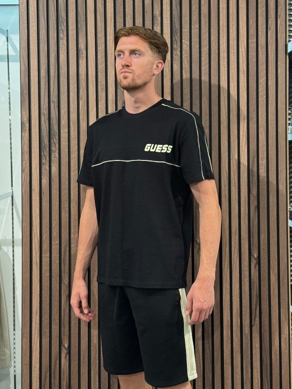 Guess Active - Cleto Cn T-shirt - Zwart