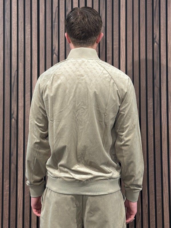 Guess Active - Cochise Full Zip Sweatshirt - Beige