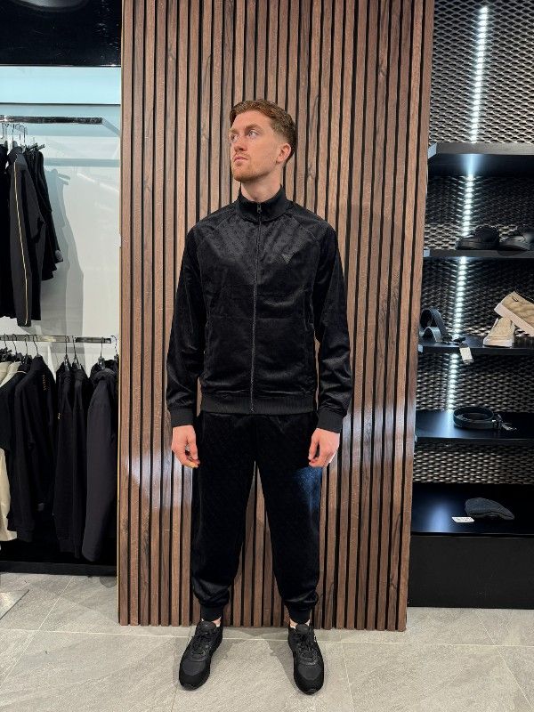 Guess Active - Cochise Full Zip Sweatshirt - Zwart