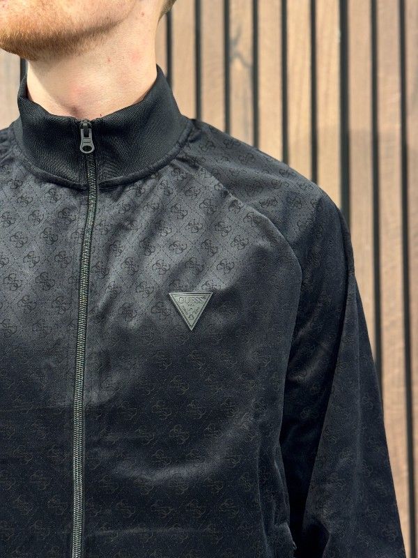 Guess Active - Cochise Full Zip Sweatshirt - Zwart