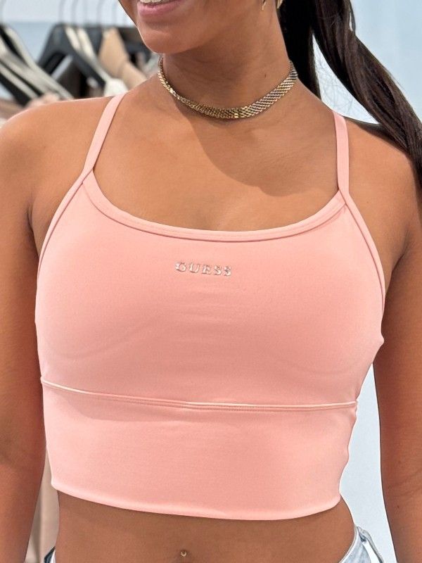 Guess Active - Demetra Long Bra - Rood