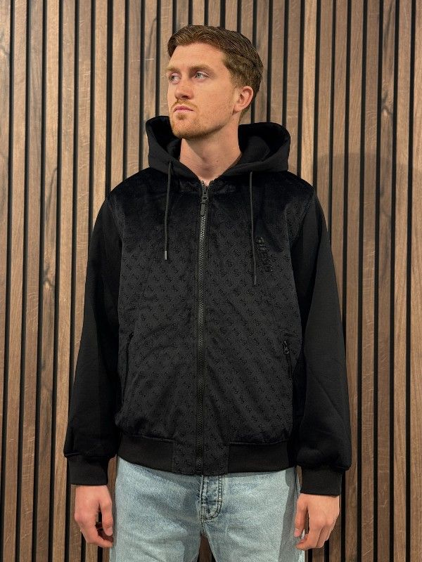 Guess Active - Elki Hoodie Padded Jacket - Zwart