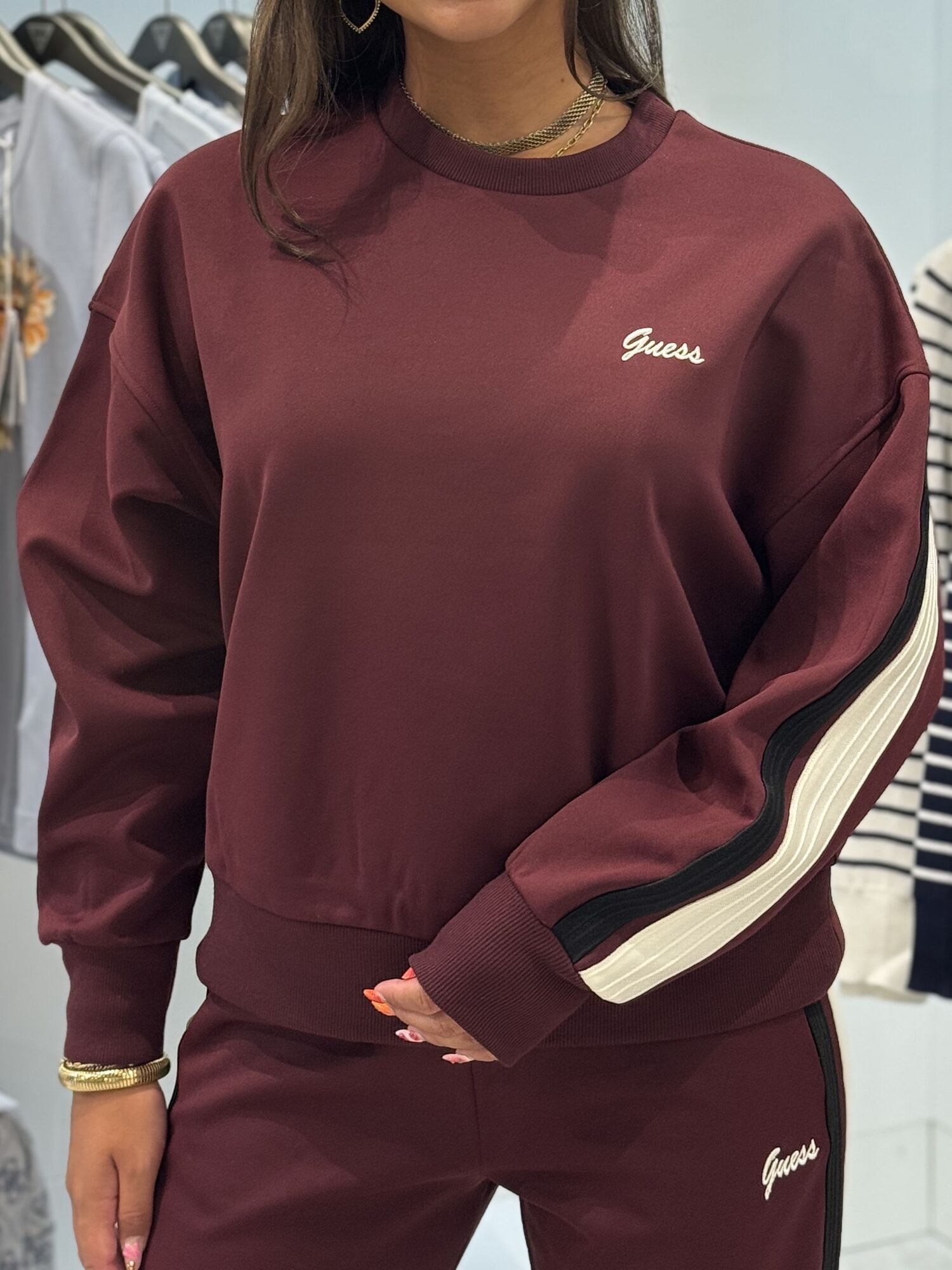 Guess Active - Fabia Sweatshirt - Rood