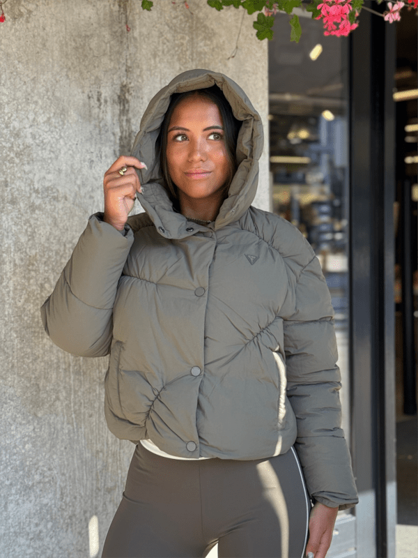 Guess Active - Fausta Puffy Jacket - Groen