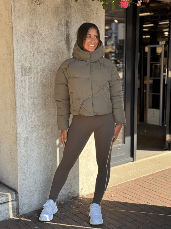 Guess Active - Fausta Puffy Jacket - Groen