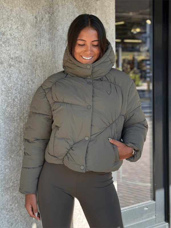Guess Active - Fausta Puffy Jacket - Groen